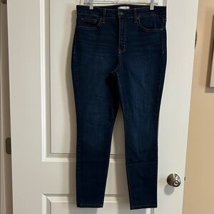 Crown & Ivy Dark Blue Skinny Jeans